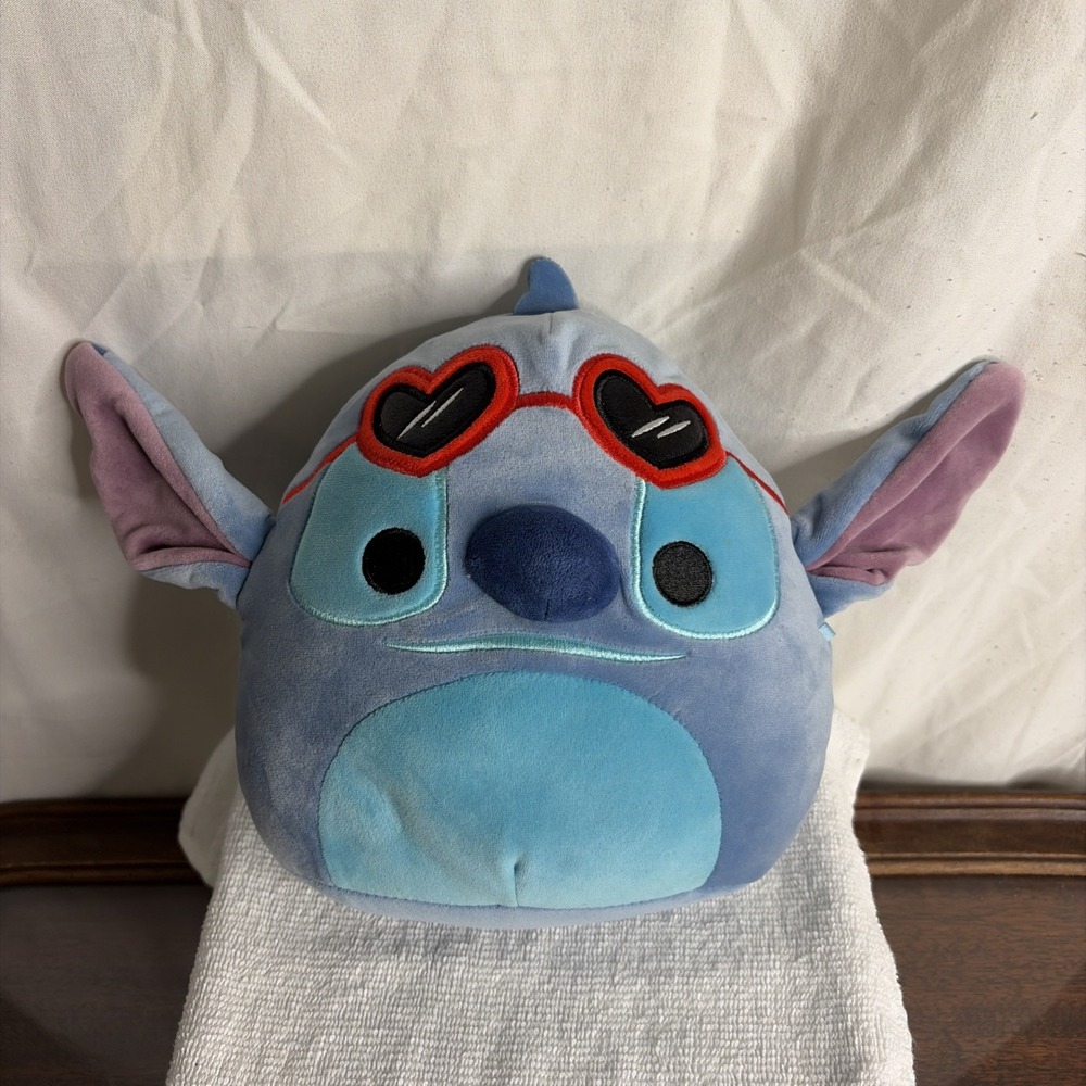 Squishmallow Disney Stitch Plush Valentines Day Soft Cute Stuffed Animal 8"